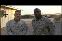 Lt. Col. Thomas Fahy and Sgt. Maj. Michael Mack