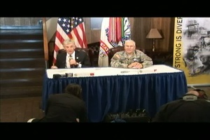 ACOS and SA Fort Hood Press Conference, Part 1