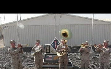 1st Marine Division (Forward) Band Plays the National Anthem