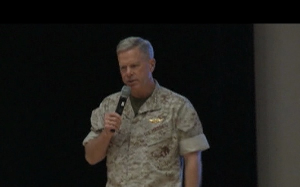 Commandant of the Marine Corps Holds Town Hall Meeting, Part 4