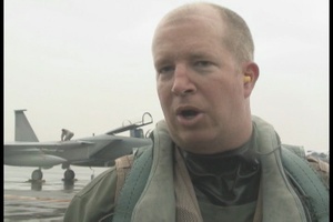 Lt. Col. Joel Carey Commander, 44th Fighter Squadron.