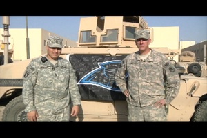 1st Sgt. Mark Kephart and Sgt. 1st Class Tim Schwab