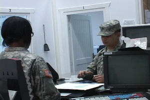 Postal Detachment Soldiers Prepare for the Holiday Season at Camp Bondsteel, Kosovo