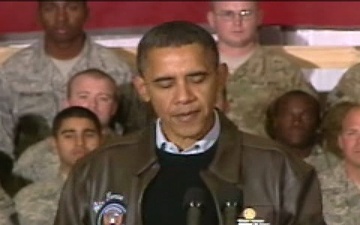 President Barack Obama Visits Troops in Afghanistan, Part 1