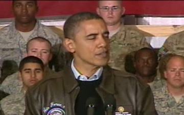 President Barack Obama Visits Troops in Afghanistan, Part 2