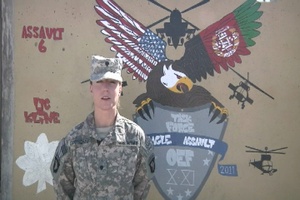 Spc. Laura Grabiec Conyngham, Cleveland Browns Shout Out