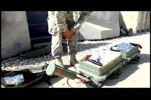 1st Special Troops Battalion Test APOBS at FOB Wilson, Part 1