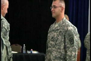 USF-I NCOs Become SSG Audie Murphy Club Members