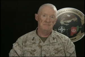 Regional Command Southwest Commander Marine Maj. Gen. Richard Mills, Part 1