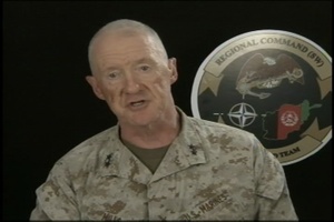Regional Command Southwest Commander Marine Maj. Gen. Richard Mills, Part 2