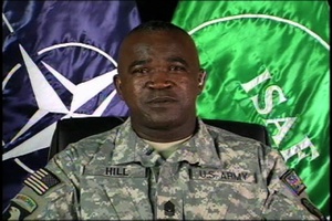 Command Sgt. Maj. Marvin Hill