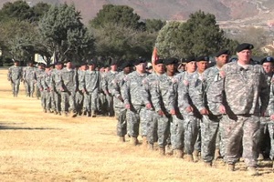 15th Sustainment Brigade Unfurls its colors at Fort Bliss