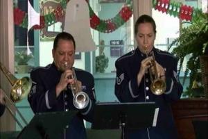 VA Hospital Christmas Program, Without Title Fonts