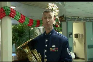 VA Hospital Christmas Program, With Title Fonts