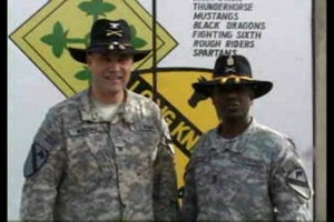 Col. Brian Winski and Command Sgt. Maj. Antoine Overstreet Holiday Greeting