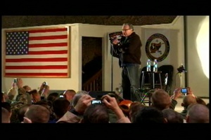 USO Holiday Tour Brings Taste of Home to Bagram