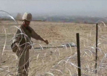 Marine Engineers Improve Base Defenses