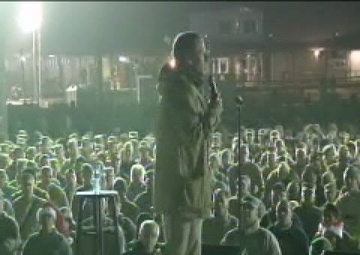 Kandahar Airfield USO Show