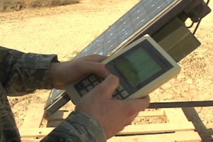 Forecaster assists in base protection