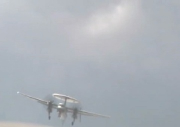 Aircraft Final Approach and Landing on USS Enterprise CVN 65