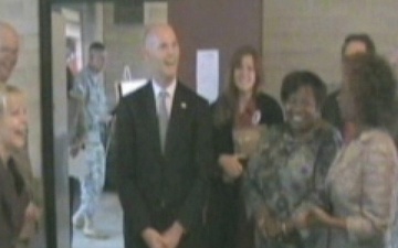 Florida Governor-elect Visits Soldiers at Fort Stewart 2