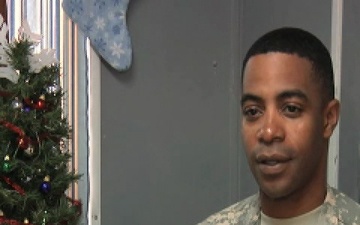What Deployed Soldiers Miss About Being Home For the Holidays; 1st Sgt. Herrington