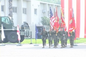 Col. Nickle Relinquishes Command of CLR-15 to Col. Sklenka