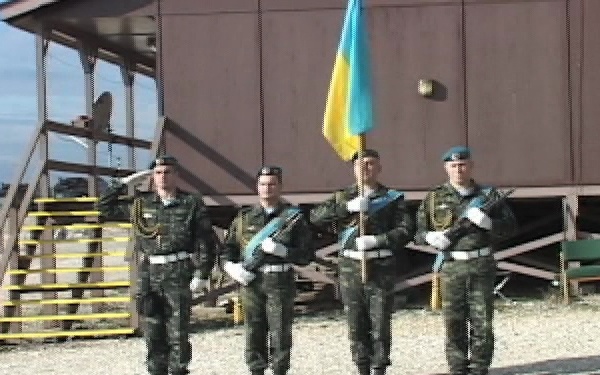 KFOR Ukraine Soldiers Celebrate the Ukraine Armed Forces Day
