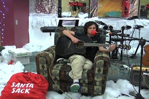 Garage Band Kids Happy Holidays