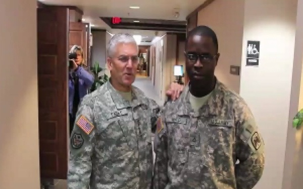 CSA reaches out to troops from FWA