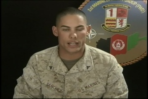 Lance Cpl. Vidal Sanchez