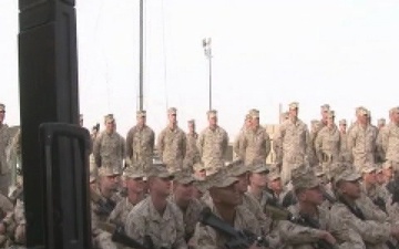 Marine Leadership Visits Dehli, Afghanistan