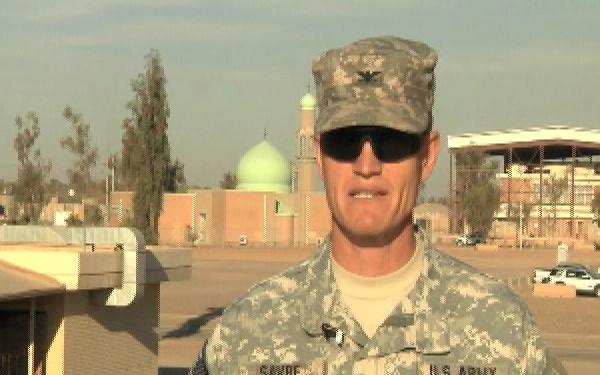 Col. Kent Savre Retirement Message