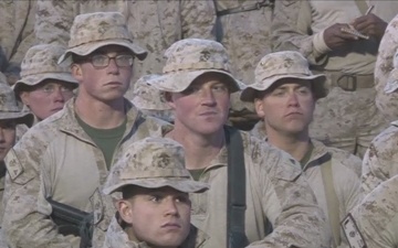 Marine Leadership Visits Marines at FOB Payne, Afghanistan