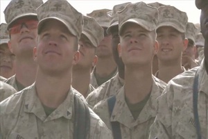 Gen. James F. Amos and Sgt. Maj. Carlton Kent Visit Sailors and Marines Dec. 25