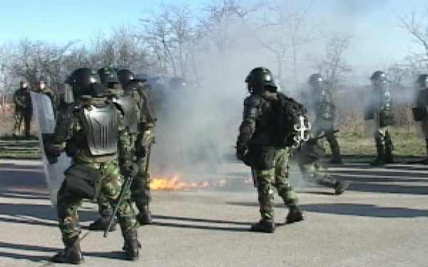 KFOR Soldiers Participate in Silver Sabre Exercise in Camp Vrelo, Kosovo