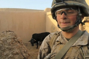 Lance Cpl. Nathan Peyton Talks About Discovering an IED on a Patrol in Sangin, Afghanistan
