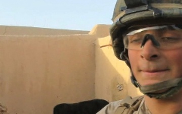 Lance Cpl. Nathan Peyton Talks About Discovering an IED on a Patrol in Sangin, Afghanistan