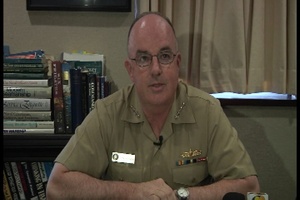 Adm. John C. Harvey Briefing, part 1