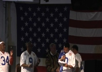 USO and Tostito's "Connect To Home" Bowl Pep Rally - Part 3 &amp; 4