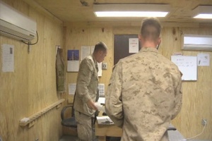 Injured Marine Returns to Duty - Package, Short Version
