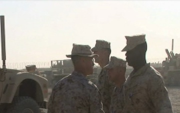 Marines Purple Heart Ceremony