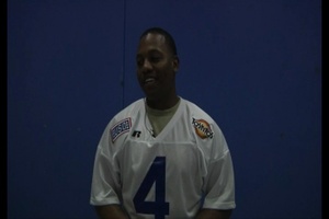 USO and Tostito's "Connect To Home" Bowl Pep Rally Interviews - Part 2