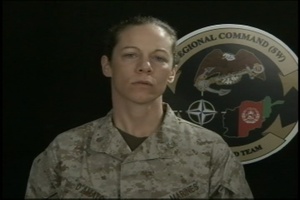Marine Maj. Nina D’Amato, Part 1
