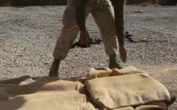 Marines Improve Landing Zones in Afghanistan