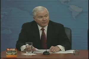 Sec.. Robert Gates, Adm. Mike Mullen, Part 1
