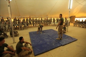 Marines Graduate MCMAP Instructor's Course in Afghanistan
