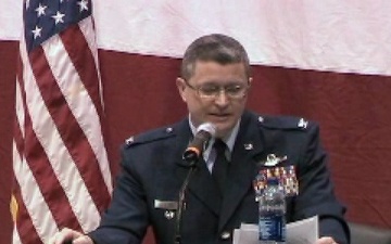 Brig. Gen. James McCormack, Col. Gregory L. Ferguson and Col. Glen M. Baker