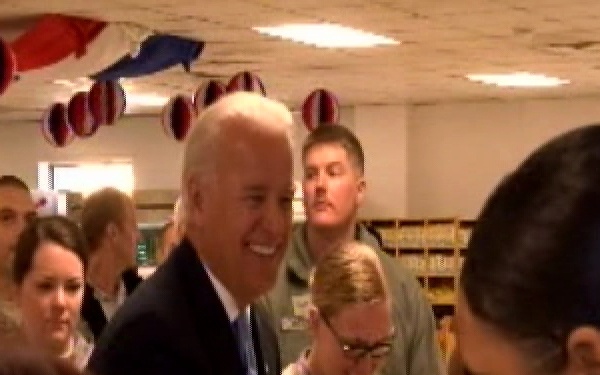 Vice President Biden Visits Bagram - Package Long