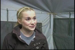 Joan Jett and Kellie Pickler - USO Tour